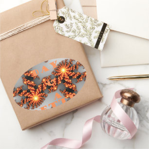 Een Nicer Day en een betere nacht Ovale Sticker