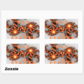 Een Nicer Day en een betere nacht Rechthoekige Sticker (Vel)