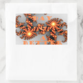 Een Nicer Day en een betere nacht Rechthoekige Sticker (Tas)