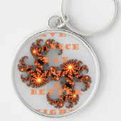 Een Nicer Day en een betere nacht Sleutelhanger (Voorkant)