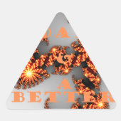 Een Nicer Day en een betere nacht Sticker (Voorkant)