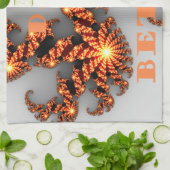 Een Nicer Day en een betere nacht Theedoek (Gevouwen)