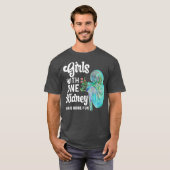 Eén nierdonor Transplant Nurse Dialyse Tech T-shirt (Voorkant volledig)