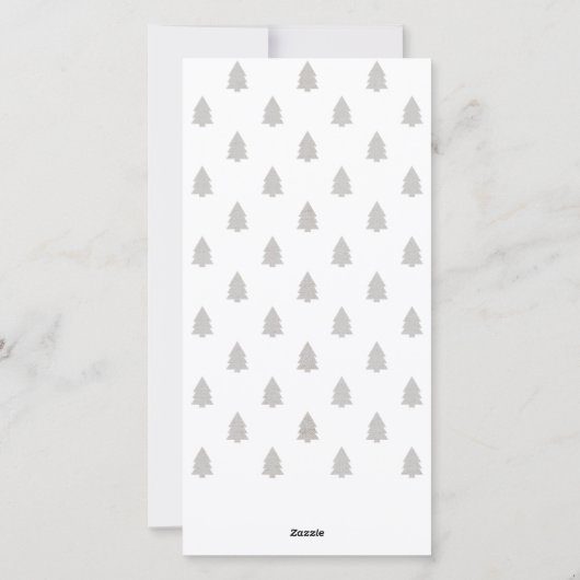 Een niet zo stille nacht | Met rugontwerp Feestdagenkaart (Achterkant)