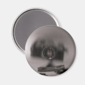 Een niet zo verborgen camera magneet (Voorkant / Achterkant)