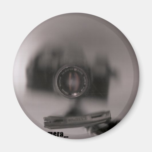 Een niet zo verborgen camera magneet (Voorkant)