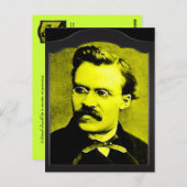 Een Nietzsche Briefkaart voor een vriend (Voorkant / Achterkant)