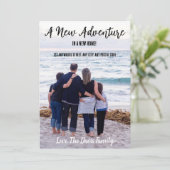 Een nieuw avontuur! aankondiging (Staand voorkant)