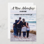 Een nieuw avontuur! aankondiging (Voorkant / Achterkant)