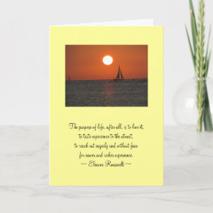 Een nieuw avontuur begint - Goodbye Kaart