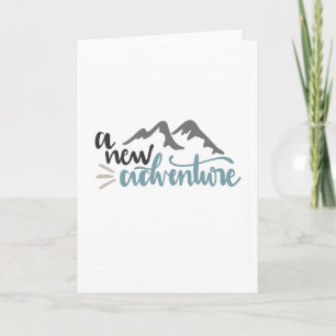 Een nieuw avontuur kaart