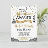 Een nieuw avontuur wacht de Uitnodiging van het Ba (Staand voorkant)