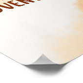 Een nieuw avontuur wacht Zonsondergang Poster (Hoek)