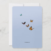 Een nieuw Baby shower hoofdstuk Kaart (Achterkant)