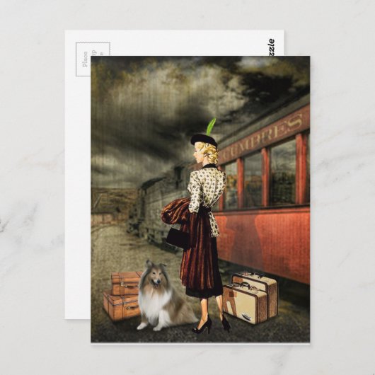 Een nieuw begin briefkaart (Voorkant / Achterkant)