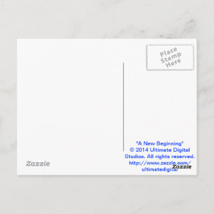 Een nieuw begin briefkaart