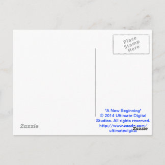 Een nieuw begin briefkaart