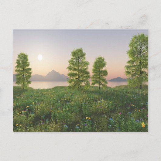 Een nieuw begin briefkaart (Voorkant)