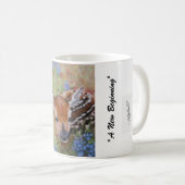 "Een nieuw begin" Koffiemok (Voorkant rechts)