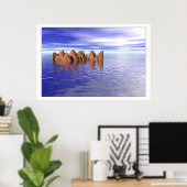 Een nieuw begin poster (Thuiskantoor)