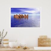 Een nieuw begin poster (Keuken)