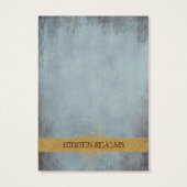 Een nieuw beginnend cadeau-Label Visitekaartjes (Achterkant)