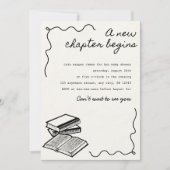 Een nieuw Chapter baby shower Kaart (Voorkant)