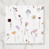 Een nieuw Chapter Baby shower-verhalenboek Wildflo Bedankjes Labels (Achterkant)