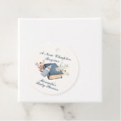  een nieuw Chapter Book Bottle Baby shower Bedankjes Labels (In situ)