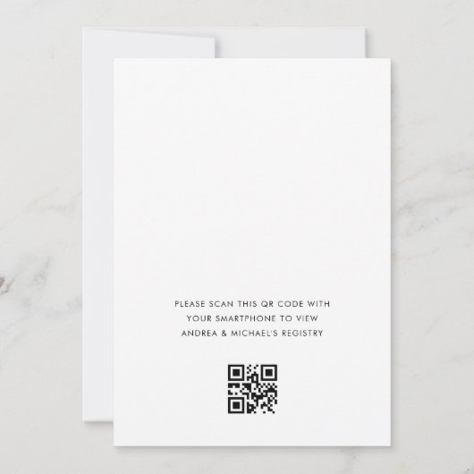 Een nieuw Chapter Book Theme QR Code Baby shower Kaart (Achterkant)