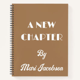 Een nieuw Chapter Spiral Notitieboek