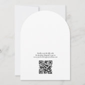 Een nieuw Chapter Story Book QR Code Vrijgezellenf Kaart (Achterkant)