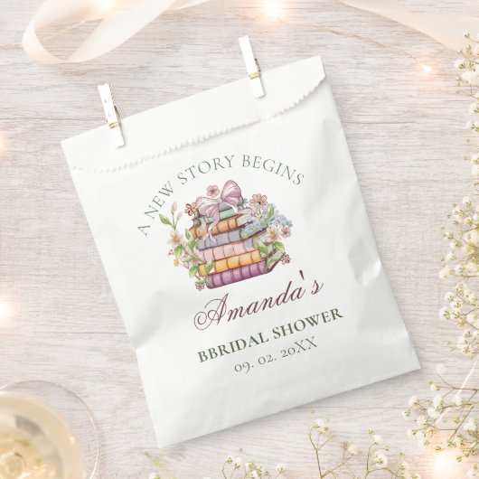 Een nieuw Chapter Story Book Vrijgezellenfeest Bedankzakje (Geknipt)