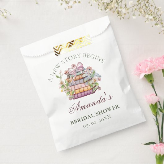 Een nieuw Chapter Story Book Vrijgezellenfeest Bedankzakje (Gezegeld)