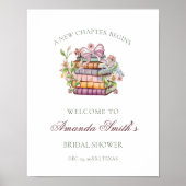 Een nieuw Chapter Story Book Vrijgezellenfeest Poster (Voorkant)