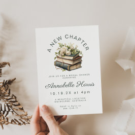 Een nieuw Chapter Vrijgezellenfeest Floral Kaart