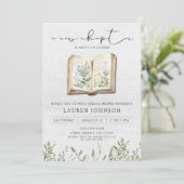  Een Nieuw Chapter Wildflowers Vrijgezellenfeest Kaart (Staand voorkant)