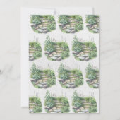  Een Nieuw Chapter Wildflowers Vrijgezellenfeest Kaart (Achterkant)