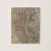 Een nieuw en concreet plan van de steden Londen en Legpuzzel (Verticaal)