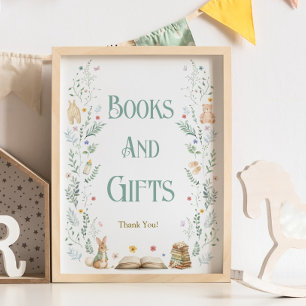 Een Nieuw Hoofdstuk Baby Borrel Boeken en Cadeaus Poster