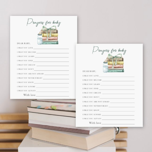 Een nieuw hoofdstuk baby shower - Bidden voor baby (Creator heeft geüpload)