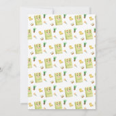 Een nieuw hoofdstuk Begin Garden Book Baby shower Kaart (Achterkant)