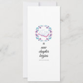 Een nieuw hoofdstuk begint aankondiging (Voorkant)