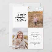 Een nieuw hoofdstuk begint Afstuderen Kaart (Voorkant)