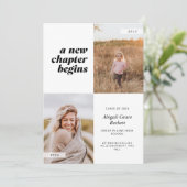 Een nieuw hoofdstuk begint Afstuderen Kaart (Staand voorkant)