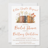 Een nieuw hoofdstuk begint! Autumn Floral Vrijgeze Kaart (Voorkant)