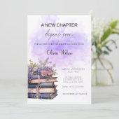 Een nieuw hoofdstuk begint binnenkort – Elegante b Kaart (Staand voorkant)