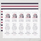 Een nieuw hoofdstuk begint! Bladwijzer Douche Favo (Voorkant / Achterkant)