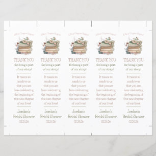 Een nieuw hoofdstuk begint! Bloemenboeken Bladwijz