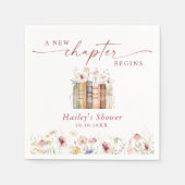 Een nieuw hoofdstuk begint, boek thema Vrijgezelle Servet (Voorkant)